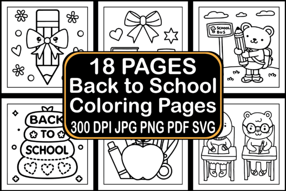 18 Back to School Coloring Pages for Adults: A Creative Way to Welcome the New Academic Year