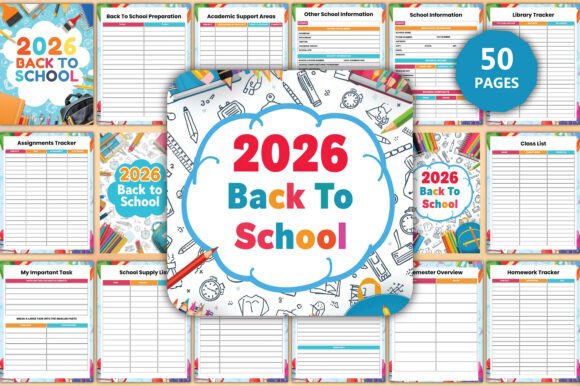 2026 Back to School Planner