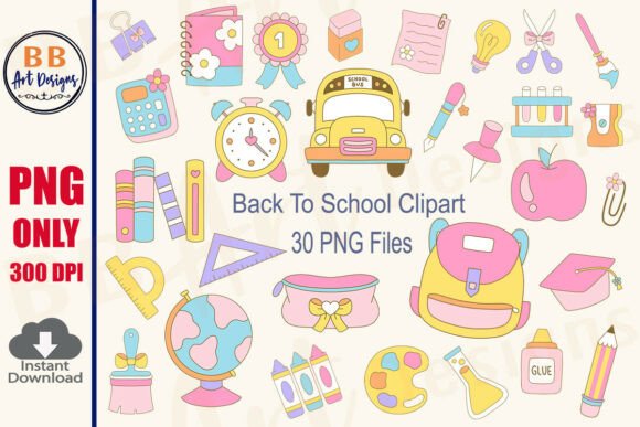 Back to School Clipart PNG Cute Teacher: A Digital Resource for Creative Projects