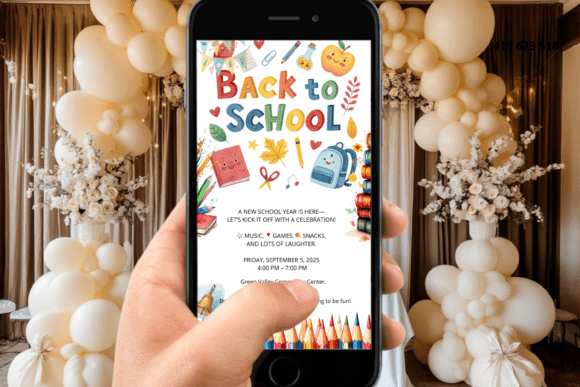 Back to School Invitation