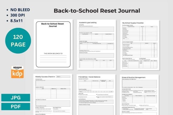Back-to-School Reset Journal: A Comprehensive Guide for Students and Parents