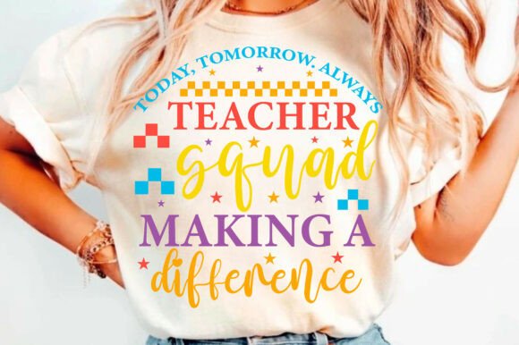 Back to School SVG Teacher Squad