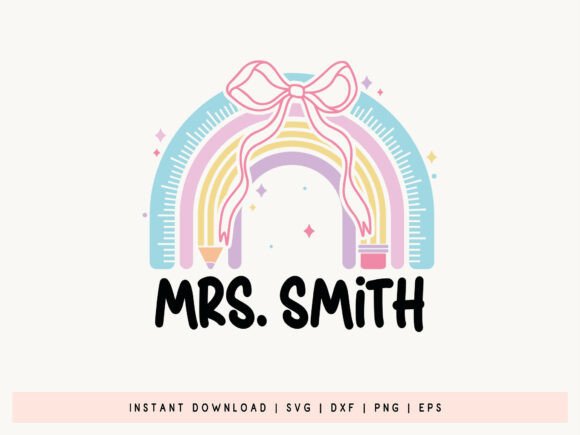 Coquette Back to School Custom Name SVG: A Versatile Design Asset for Creators and Entrepreneurs